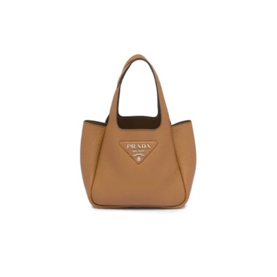 PRADA LEATHER MINI HANDBAG 1BA349  (18*16*10cm) 
